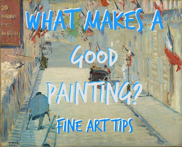 All the great artworks, no matter the style or the medium, have some essential elements in common. - The content of this article is copyrighted by Robie Benve - Image: Eduard Manet, The Rue Mosnier with Flags, 1878,