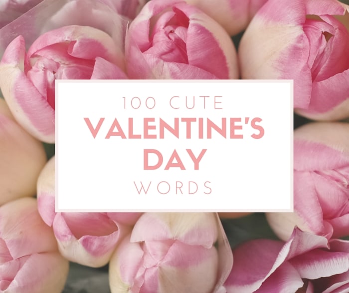 These Valentine-related words can be used in word searches, games of charades, love-letter-writing, and more.