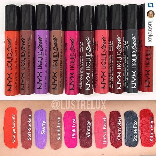 From left to right: Orange County, Soft Spoken (my personal favourite- the perfect muted pink for everyday wear), Sway, Sandstorm, Pink Lust, Vintage, Life's a Beach, Cherry Skies, Stone Fox, Kitten Heels.