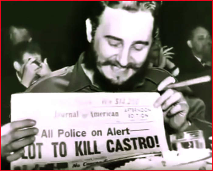 Four months after overthrowing Cuba's dictator Fulgencio Batista, Fidel Castro visited the United States in April 1959. Thousands of people lined the streets to welcome him, but there were others who wanted him dead.