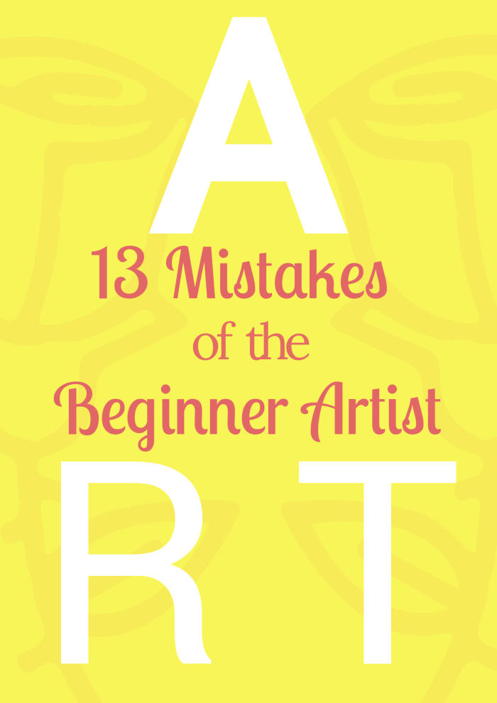 Most beginners make the same mistakes, and for some reason they can be picked up also by the non-artist. Here is a list of the most common things to avoid, so that artwork is not seen as mediocre.
