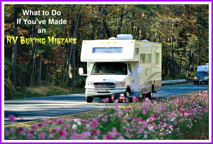 How to deal with problems you've created by purchasing an RV with problems!