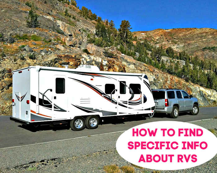 Being able to access good information makes RV living and travel much easier.