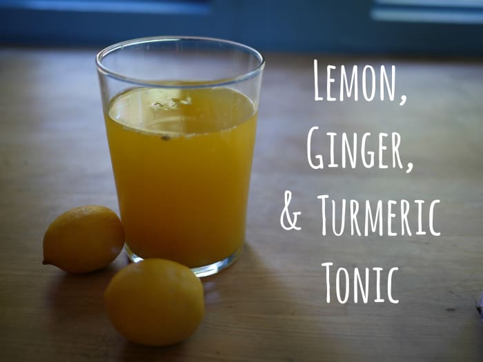 Homemade Ginger & Turmeric Tonic for Joint Pain Delishably