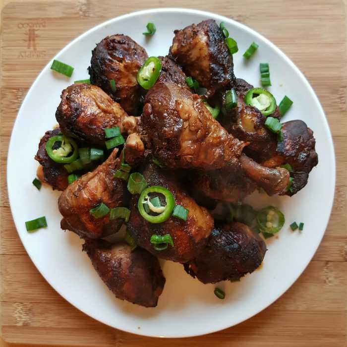 Easy Slow Cooker Jerk Chicken Drumsticks Recipe Delishably