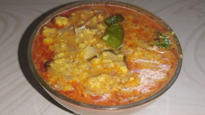 Receta auténtica de vada curry al estilo de Chennai