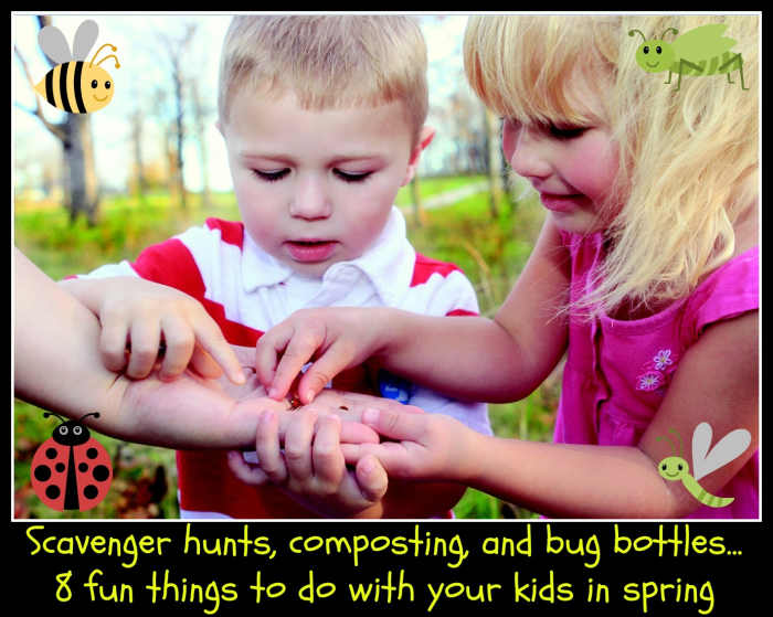 There are many fun things to do with your kids in spring that are inexpensive and get them outdoors