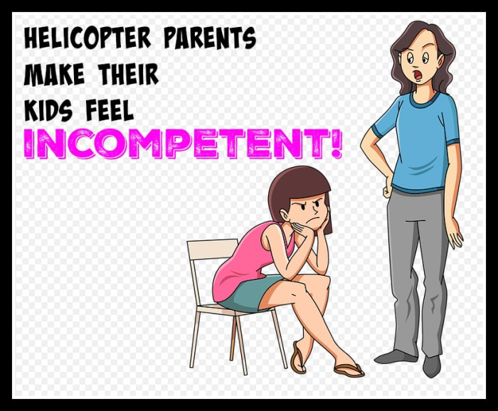 When moms and dads over-parent, their kids grow up to be young adults who can't cope with everyday problems.