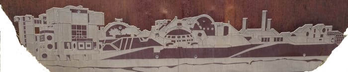 Arcosanti - a Futuristic City started in the 1970s now sits, partially completed, in the Arizona Desert
