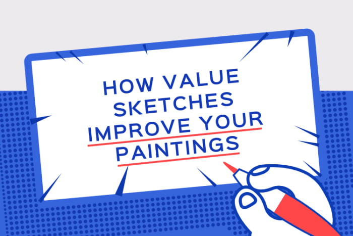 A useful article about how to create an interesting composition using sketches to test out the value and tone of your masses. Tips to plan a good painting.