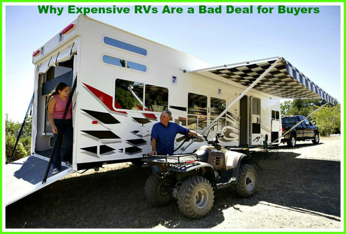 Expensive RVs can cost buyers far more than they ever imagined possible.