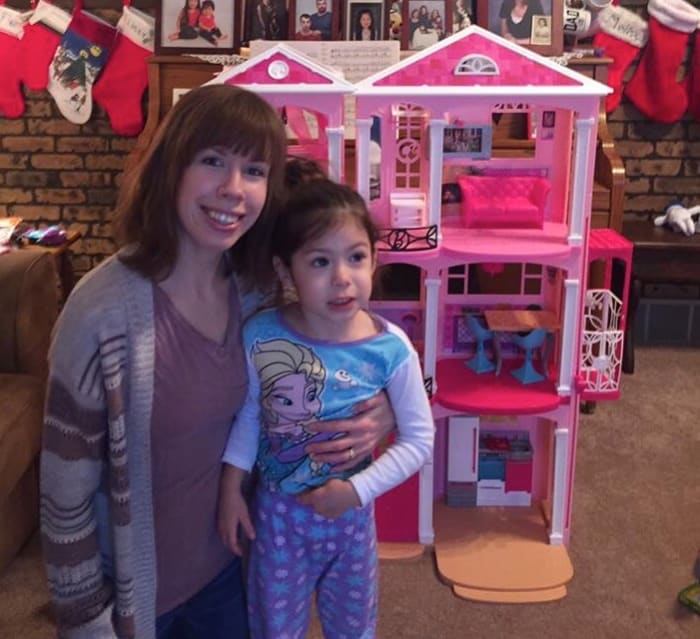 The Barbie Dreamhouse was my daughter's favorite Christmas gift of all time.