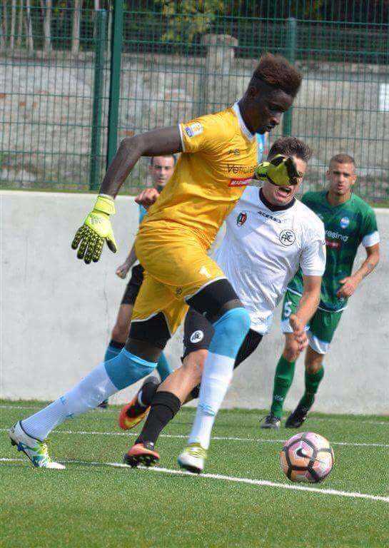 Demba Thiam went through the Italian Primavera league with eight games where he didn't allow any goals.