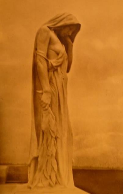 Photograph of an actual picture postcard from the unveiling of The Vimy Memorial