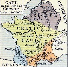 Modern day France is where Caesar conquered and named the area Gaul, but why did he not continue into Germany?