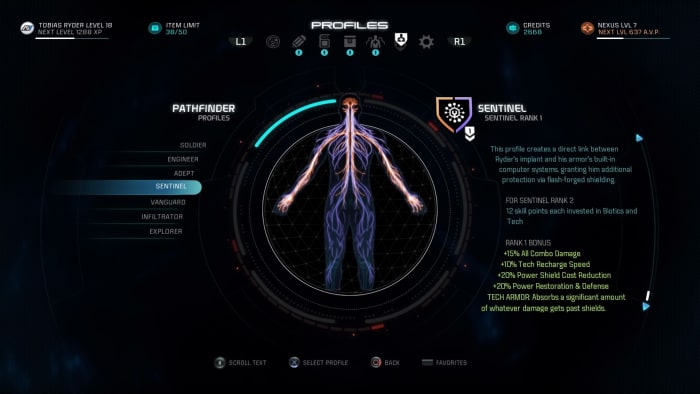 This article will offer some guidance on how to build a Sentinel profile in "Mass Effect Andromeda."