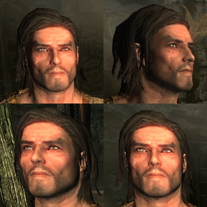 By request, another male character! This is my current 'Skryim' character, Loric. I'm using him for a 'vanilla' playthrough with the Stormcloaks and Companions. You can find the slider settings for Loric and other characters on my website.
