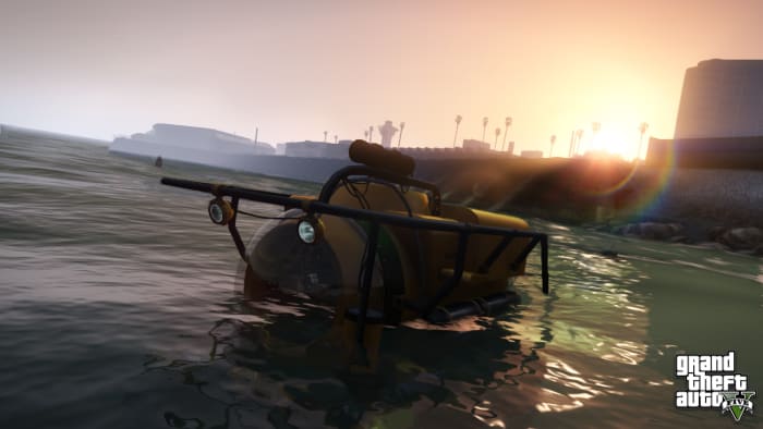 "Grand Theft Auto V" Alamo Sea cargo plane.