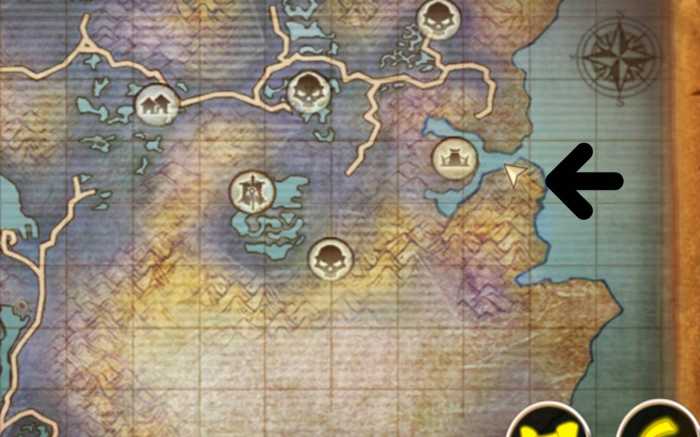 Swamp Fish King location in Swamp of Wyrms.