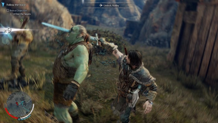 middle earth shadow of mordor controls