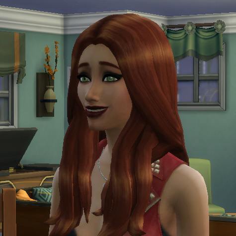 Initially, Elyse took a minor role in a household I was playing, but this geeky teen genius who loved to flirt really grew on me.