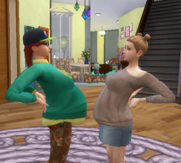 realistic life and pregnancy mod the sims 4