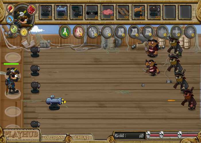 Pirates of Teelonians innovates on the PvZ formula in a number of interesting ways.