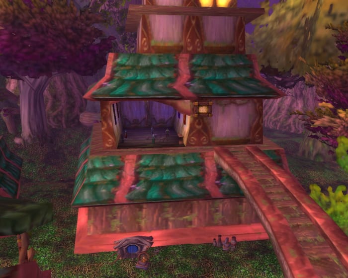 Visitor Centers are the only buildings with guild vendors.