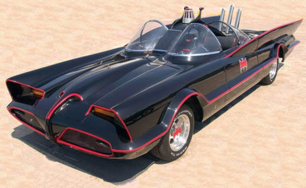 A nice clean Batmobile. But then there's trouble.
