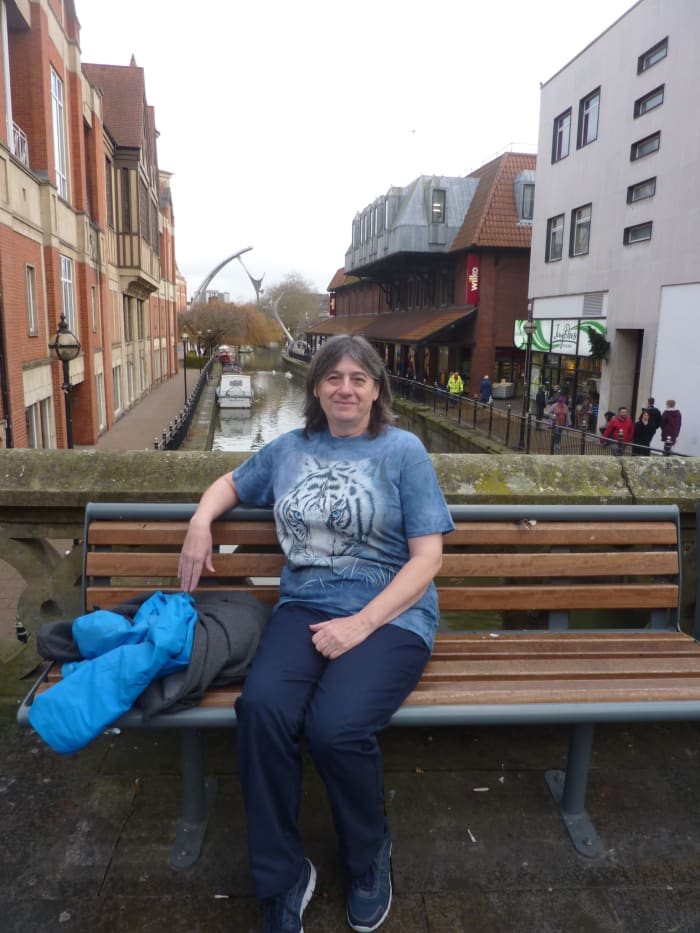 That's me. Not a brilliant picture but not shameful either. Four trouser sizes smaller, much fitter and dare I say younger looking?