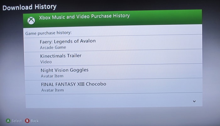 How to Access Your Xbox 360 Download History LevelSkip