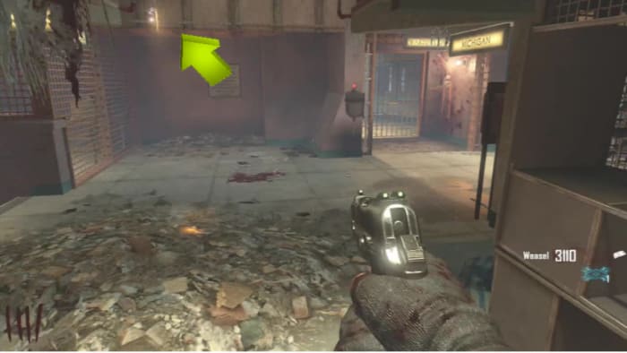 The first key can be found hanging here, by the Wardens Office.