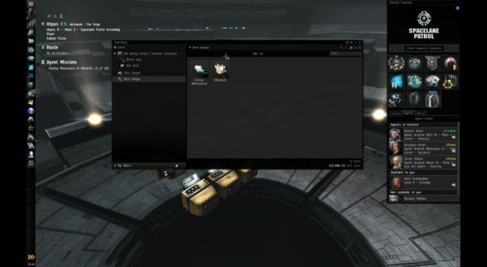 The finished items are delivered into your station inventory with the BPC consumed as both of its runs were used up.