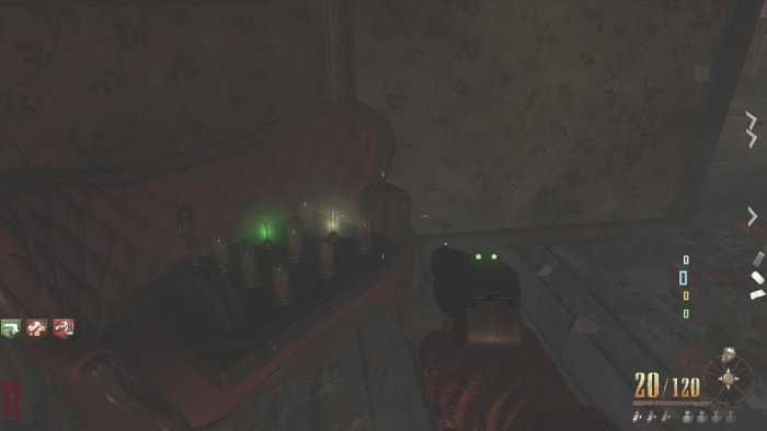The bulb will turn from yellow to green when the correct bell is activated.