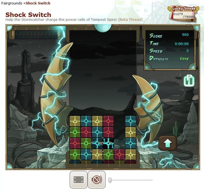 Shock Switch is great for players who like fast-paced games with payout.
