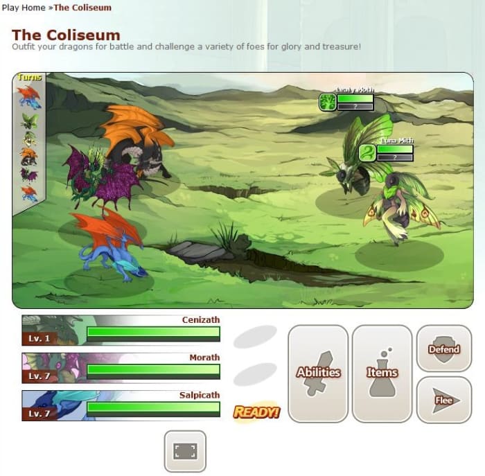 The Coliseum isn't just for training your dragons - it's for looting, too!