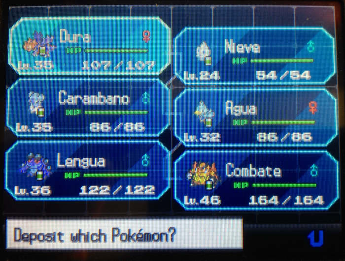 You can choose which Pokémon from your party you want to leave at the Day Care.