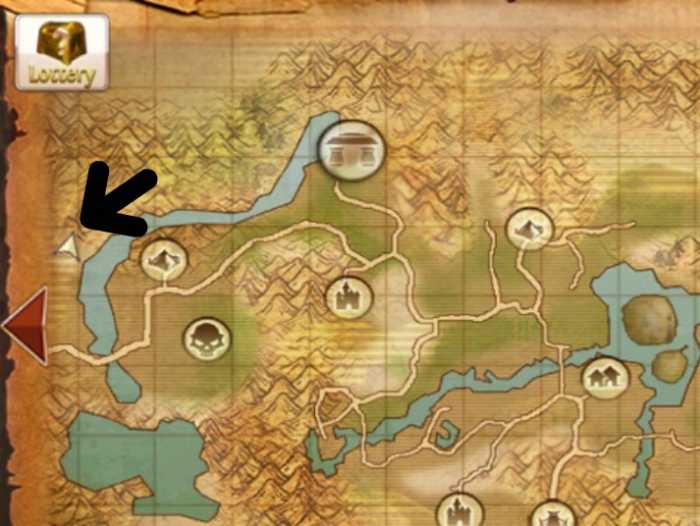 Thunder-Hand Nancy and Wolf-Heart Jack Arcadian Forest Rare Blood Achievement location.