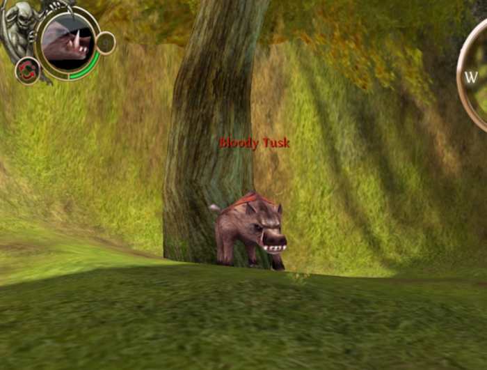 Bloody Tusk, Arcadian Forest Rare Blood Achievement Picture