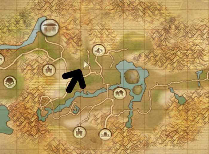 Bloody Tusk, Arcadian Forest Rare Blood Achievement location.
