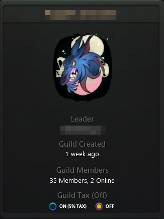 Imposing a guild tax as a way to make money off of your guild members is risky business and not recommended.