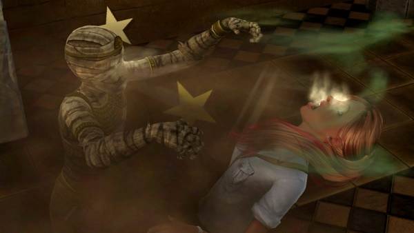 The "World Adventure" expansion adds the delightful option of killing your Sims with a Mummy's Curse.