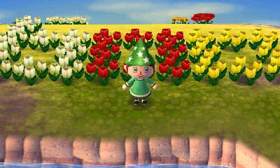 Even spelling out "boo" with flowers can decorate your town for Halloween!