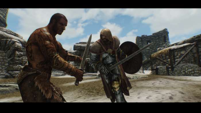 New high quality armour for "Skyrim" from the Immersive Armors mod by Hothtrooper44.