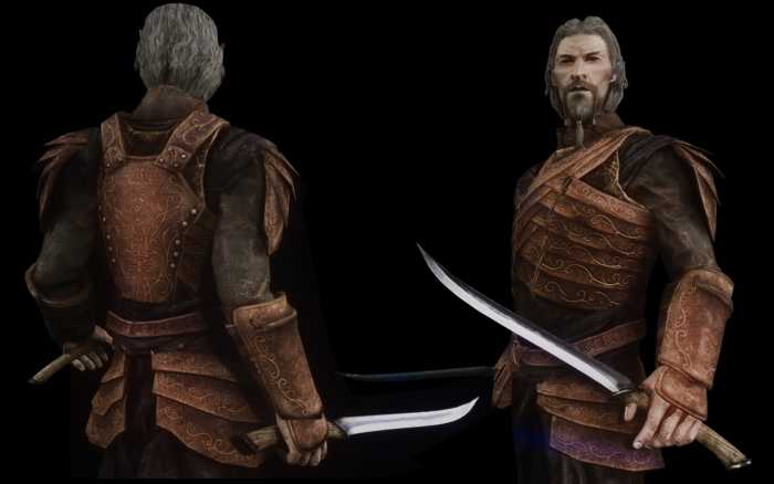 Wonderful Bosmer armour for Bosmer player characters from the "Bosmer Armor Pack" by Maty743.