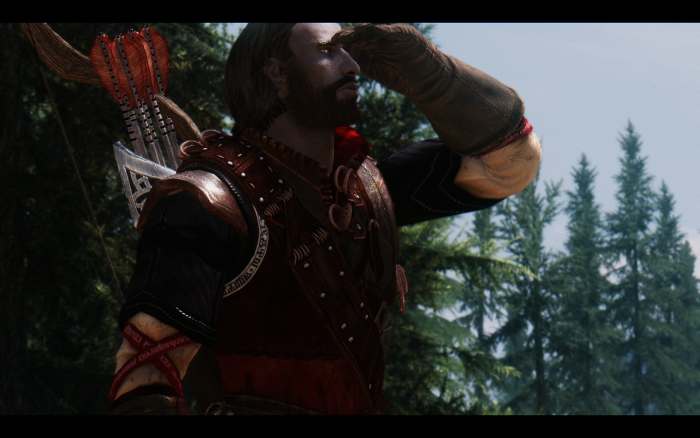 "Crimson Ranger Armor" by Patobek adds stunning armour for ranger characters.
