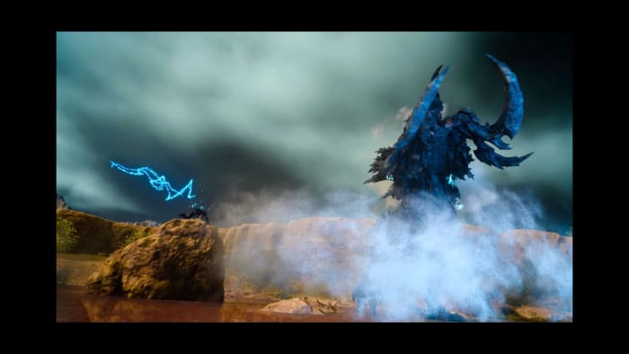 The Bandersnatch appears commonly in the pit north of Hammerhead Rest Area and is worth 2,064 Experience Points.