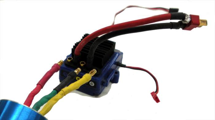 converting brushed to brushless rc car