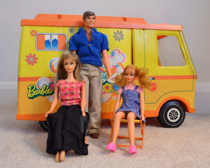 When I outgrew my baby dolls, they were replaced with Barbies and other action figure dolls.