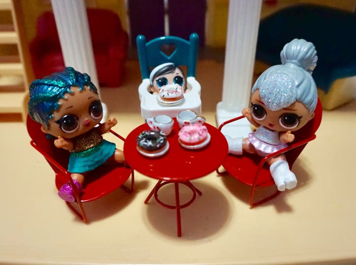 Local craft stores, such as the Hobby Lobby have a variety of affordable, miniature accessories perfect for your itty-bitty dolls.